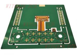  0.2MM Min Hole 6 Layer 1.2MM Rigid Flex PCB Board Manufactures