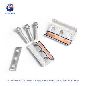  CAPG Bimetallic Copper Parallel Groove Clamp , Single Bolt Parallel Groove Connector Manufactures