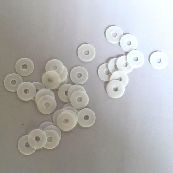 Quality Semi White Silicone Spacer Seal Transparent Mould Die Cutting For Machine Parts for sale