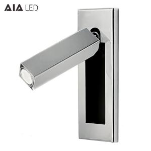  hotel led flexible arm bed wall light/led bed headboard reading light/led bed head reading light Manufactures