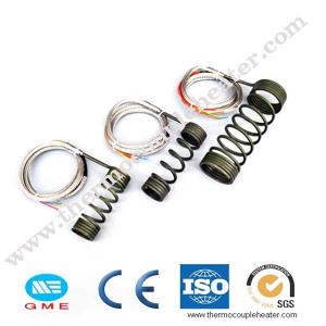 China Spring Coil Heaters With Thermocouple Customized For Nozzle/ Heat Exchange on sale