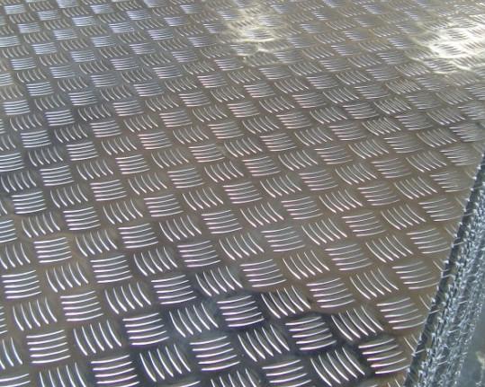 Quality Row Block Flat Aluminium Flat Plate Pattern Embossed Surface Bus Floor for sale