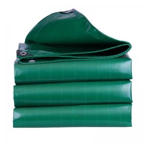  Waterproof Coated Canvas Tarpaulin Pvc Coated Polyester Fabric Tear-Resistant Manufactures