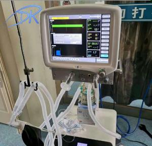 China TFT Display Ventilator Breathing Machine Electronically Control Emergency Start on sale
