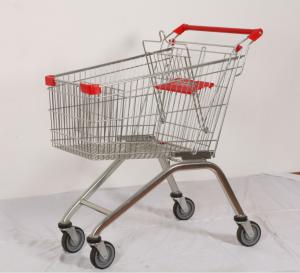  Competitive Price foldable metal European shopping trolley for supermarket Manufactures