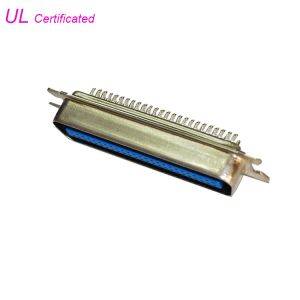 Buy cheap 50 Pin 2.16mm Centerline Male Solder Centronic Connector MD Shell Certificated from wholesalers