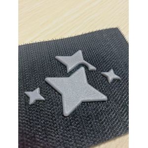  Factory Iron on Custom 3D Tpu Badge Embossed TPU Patches for Clothing Customized Label Manufactures