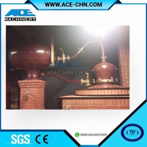  Vodka Distillery Equipment For Sale &amp; Red Copper Small Size Whiskey Distilling Equipment Manufactures