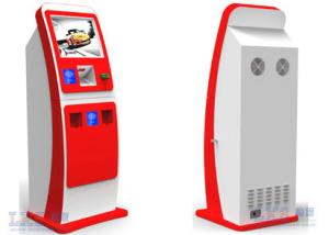 China Touch Screen Ticket Vending Kiosk Standing , Automatic Card Vending Machine on sale
