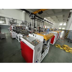 POF Toilet Paper Bag Making Machine hdpe pp With Gusset