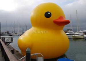 China Customized Big Advertising Inflatable Water Yellow Duck Floating Yellow Duck on sale