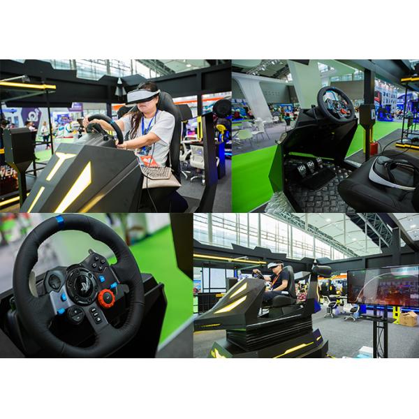 3 DOF 9D Virtual Reality Car Simulator / Racing Game Seat Simulator