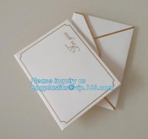  100% Recyclable Biodegradable Brown Kraft Paper Seed Envelopes foil logo printing invitation envelope white cardboard pa Manufactures
