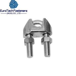 China U-Bolt Wire Rope Clip Din 741 Galvanised Wire Rope Grip Rigging 3Mm 4mm 6mm Stainless Steel on sale