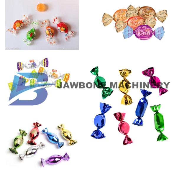600pcs/min Steady Candy Paper Packing Machine For Colorful Candies