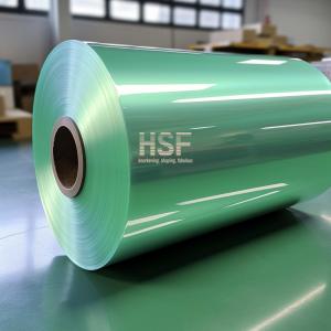  30uM Green Monoaxially Oriented Polyethylene Film Wrapping Film Manufactures