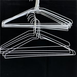  Electrostatic Spraying Indoor Clothes Hanger , Adult / Kids Wire Hangers For Laundry Store Manufactures