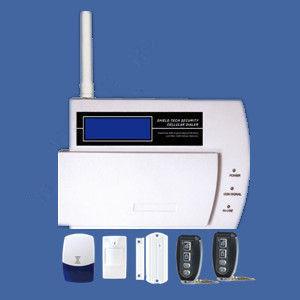  GSM wireless home alarms in LED screen supporting CID Manufactures