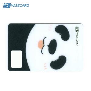 China Embossed Number Contactless Credit Card Pvc Plastic Double Side ISO14443 on sale