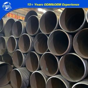  Third Party Inspection Double-Sided Submerged Arc Welding Nozzle Spiral Seam Welded Anti-Corrosion Steel Pipe Manufactures