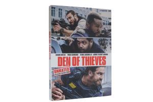 China New Released Den of Thieves Movie DVD Action Crime Thriller Series Film DVD Wholesale on sale