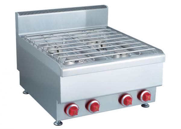 Quality LPG / LNG Stainless Steel Gas Range Outdoor Two Or Four Burners Gas Stove for sale