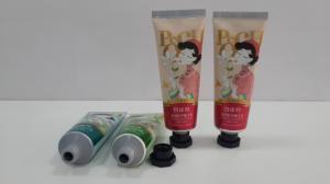  Empty plastic cosmetic tube containers ABL tube with Octagonal cap , metal printing Manufactures