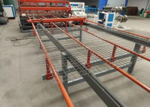 China Mesh Length 6m Welded Wire Mesh Fence Machine Panasonic PLC Controlled on sale