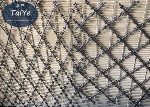  304 Stainless Steel Welded Razor Wire Mesh Anti Climbing Prison Fencing Manufactures