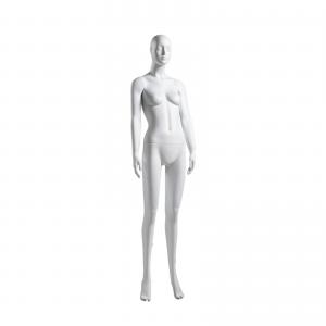 China Beautiful White Female Mannequin , curvy Female Fiberglass Mannequin For Display on sale