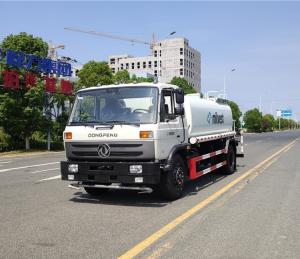  Dongfeng Spray Water Tanker Truck 10000 Liter 10m3 6 Wheeler Manufactures