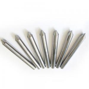 China 4.0mm Tungsten Carbide Pins HRA 89.5 Sub fine Grain size For Wood Carving on sale