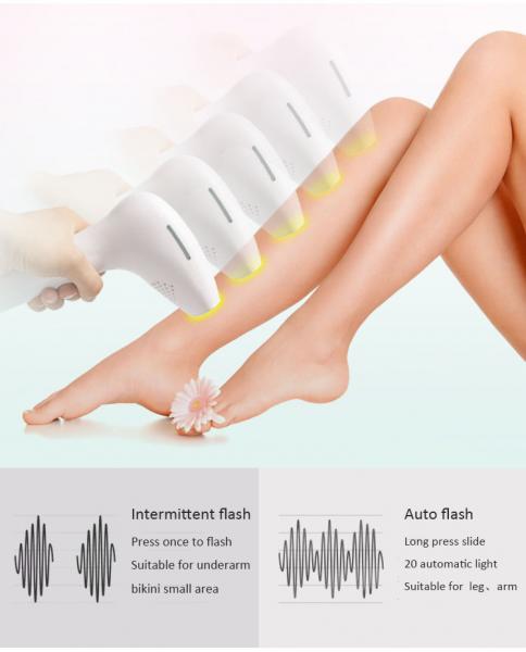 Portable Hair Laser Removal Device Ipl Hair Removal Home Machines 45W Input Power