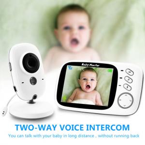 Baby Monitor High Resolution Wireless Video 3.2 Inch Baby Nanny Security Camera Night Vision Temperature Monitoring Baby