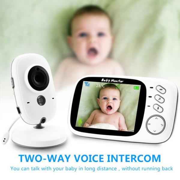 Quality Baby Monitor High Resolution Wireless Video 3.2 Inch Baby Nanny Security Camera Night Vision Temperature Monitoring Baby for sale