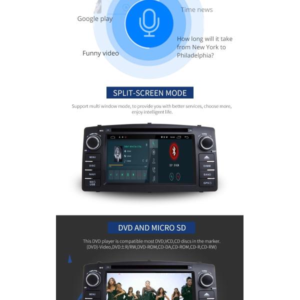 Free Map Sd Card Android Car DVD Player Dashboard 3G WIFI For BYD F3