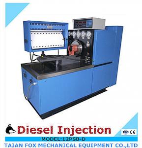 China 12PSB-D Fuel Pump Test Bench with lubrication engine oil system for CAT on sale