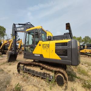 China Used Volvo EC210 Used Excavator Machine 20ton Crawler Hydraulic Machine on sale