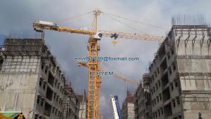 16000kg Building Topkit Tower Crane Price Jib Crane TC7040 Models