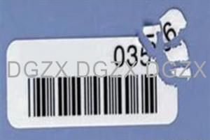 China Custom Printed Eggshell Sticker Tamper Proof Security Label Sticker For Packing on sale