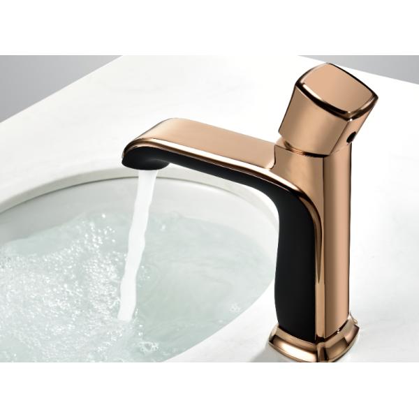 Electroplate Zinc Alloy OEM Wash Basin Faucet