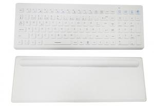  Ergonomics Silicone Wireless Medical Keyboard 106 Keys With Back Pad Manufactures