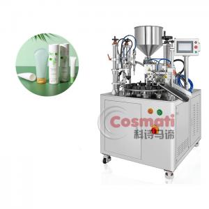 China Semi automatic soft tube filling and ultrasonic sealing machine for cosmetic cream on sale