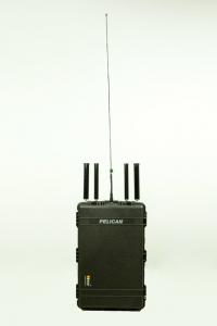  20 - 2700Mhz Portable Mobile Signal Jammer , EOD Cell Phone Signal Blocker Device Manufactures