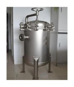China Stainless Steel Single Bag Filter Housing Sanitary Water Treatment on sale