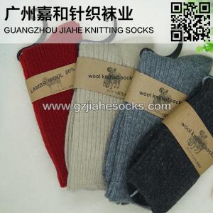  Hot Selling Winter Ladies Woolen Socks Custom Design Manufactures