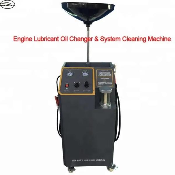 Lubricating Oil System 75Kg Engine Flushing Machine ASE-008E With 2 .5m Pipe