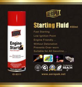 China Non Corrosive Starting Fluid Car Cleaning Products On Gasoline And Diesel Engines on sale