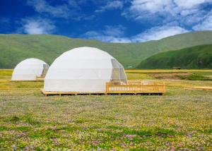 China Transparent Hotel Spherical Outdoor Camping Dome Tent on sale