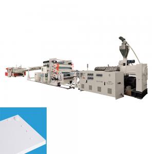  Plastic Sheet Extrusion Machine / Pvc Sheet Extrusion Line 1220 x 2440 Manufactures